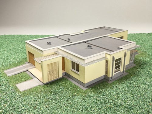 Vessel Railway Miniatures RMH0:002 H0 - Single-Family House Opal