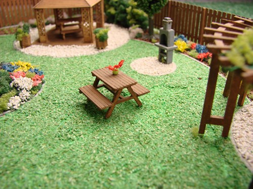 Vessel Railway Miniatures RMH0:012 H0 - Garden Bench