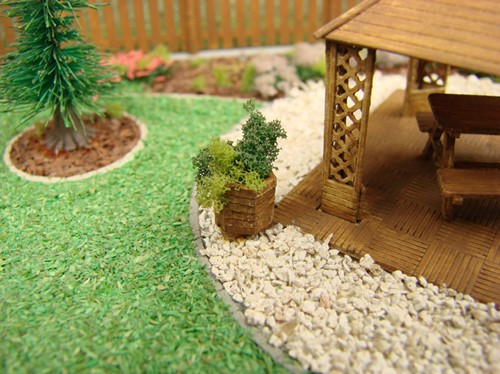 Vessel Railway Miniatures RMH0:017 H0 - Flowerpots
