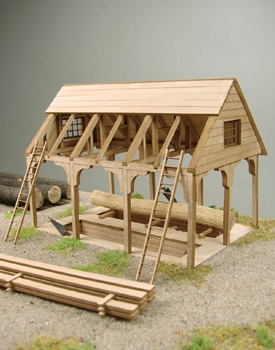 Vessel Railway Miniatures RMH0:036 H0 - Saw Pit