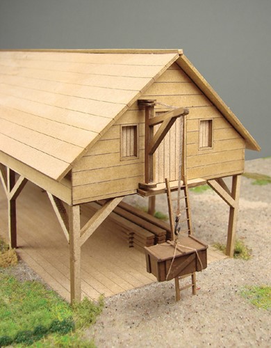 Vessel Railway Miniatures RMH0:037 H0 - Store Shed