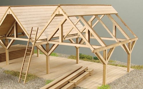 Vessel Railway Miniatures RMH0:039 H0 - Work Shed