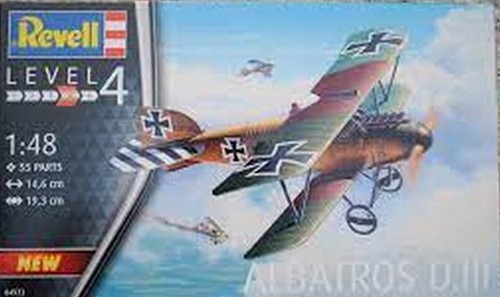 Revell 04973 - Albatros D.III 1:48 (Open Verpakking)