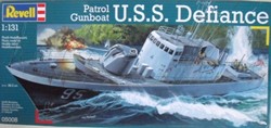Revell 05008 - Patrol Gunboat U.S.S. Defiance 1:131 (Open Verpakking)
