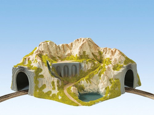Noch 05130 H0 - Tunnel, met bocht