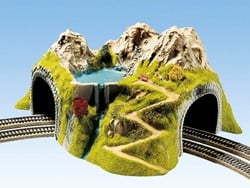 Noch 05180 H0 - Tunnel, met bocht