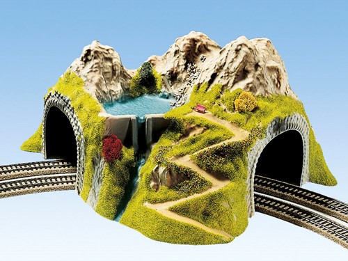 Noch 05180 H0 - Tunnel, met bocht