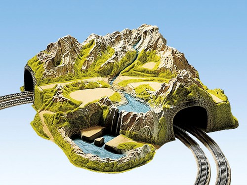 Noch 05200 H0 - Tunnel, met bocht