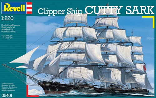 Revell 05401 - Clipper Ship Cutty Sark 1:220 (Open Verpakking)