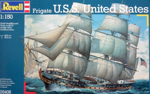 Revell 05406 - Fregat USS United States 1:150 (Open Verpakking)