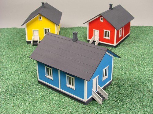 Vessel Railway Miniatures RMH0:056 H0 - Single-Family House Finland I