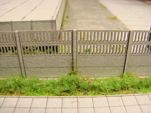 Vessel Railway Miniatures RMH0:061 H0 - Concrete Fence Segments