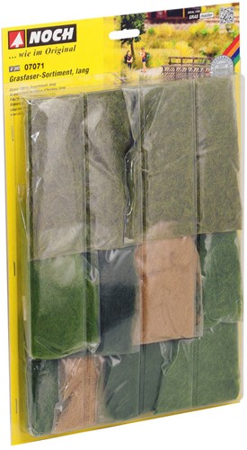 Noch 07071  - Grasvezel assortiment, lang