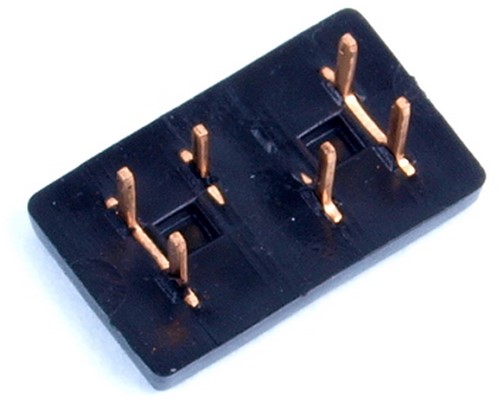 Roco 100644  - Brückenstecker :'.: - schwarz