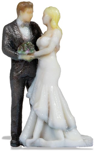 Noch 10401 H0 - Bruidspaar (3D Master figuren)