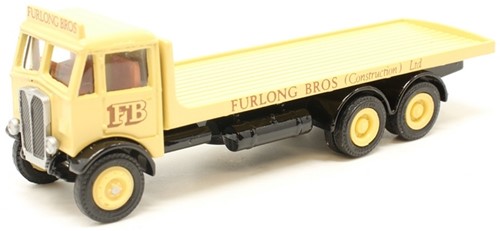 Exclusive First Editions 10701 00 - AEC Mammoth 6 Wheel Flatbed Furlong Brothers (Construction) Ltd