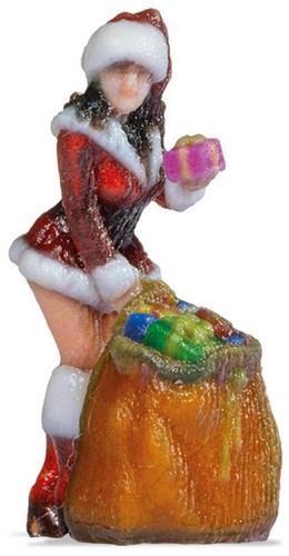 Noch 10703 H0 - Kerstman-meisje (3D Master figuren)