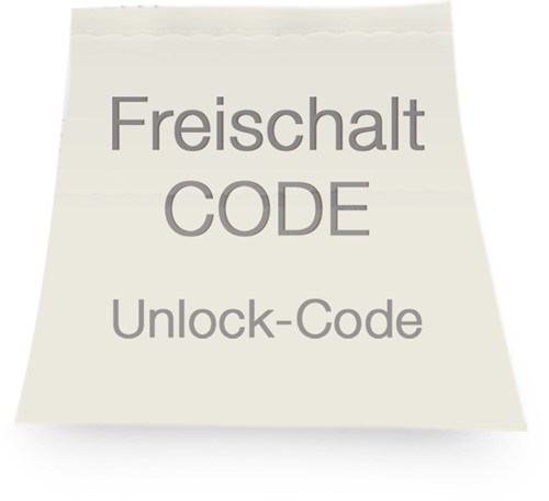 Roco 10818  - Freischalt Code / z21 Vrijschakelcode