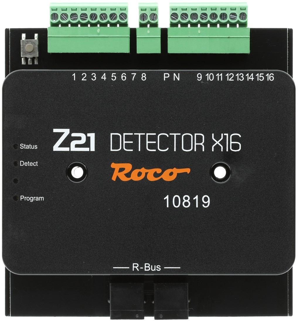 Roco 10819 - Z21 Detector 16 / bezetmelder X16 ETS Modelspoor