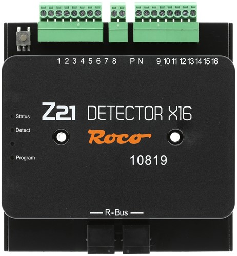 Roco 10819  - Z21 Detector 16 / bezetmelder X16 -3