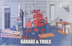 Fujimi 11118 - Garage & Tools 1:24