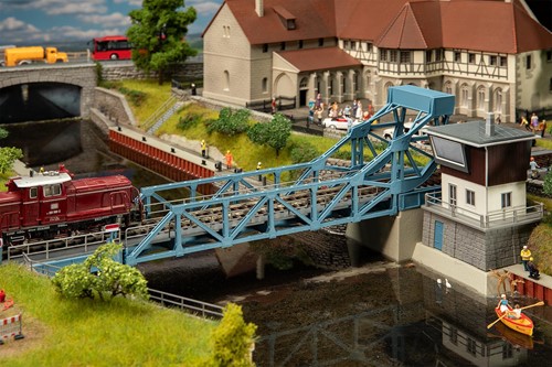 Faller 120506 H0 - BASCULE BRUG MET AANDRIJVING