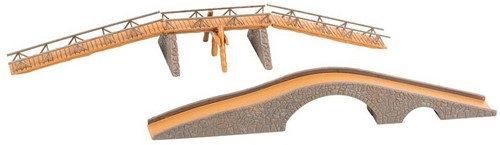 Faller 120526 H0 - 2 Voetgangersbruggen (Poly Bag)