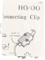 Peco 1290 H0 - Twin Connecting Power Clips-2