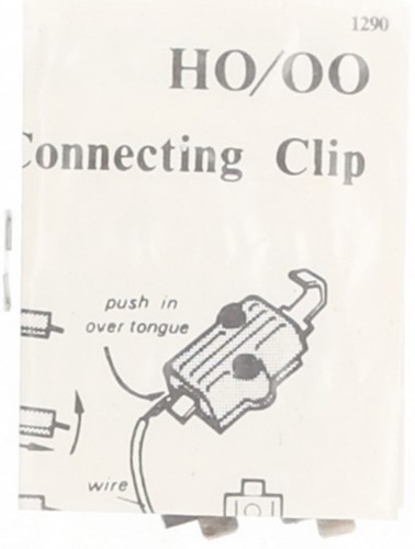 Peco 1290 H0 - Twin Connecting Power Clips-2