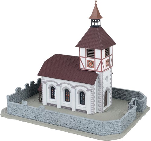 Faller 130679 H0 - Dorpskerk Met Kerkhof-2