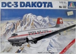 Italeri 132 - DC-3 Dakota 1:72 (Open Verpakking)
