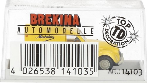 Brekina 14103 H0 - Citroën 2CV Besteleend "Michelin"-3