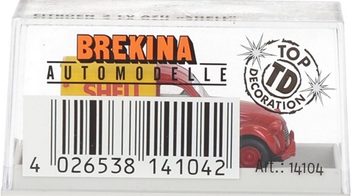 Brekina 14104 H0 - Citroën 2CV Besteleend "Shell"-3