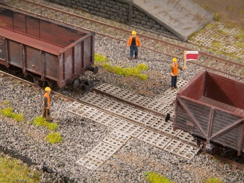 Noch 14301 H0 - Beton rooster platen / spoorovergang