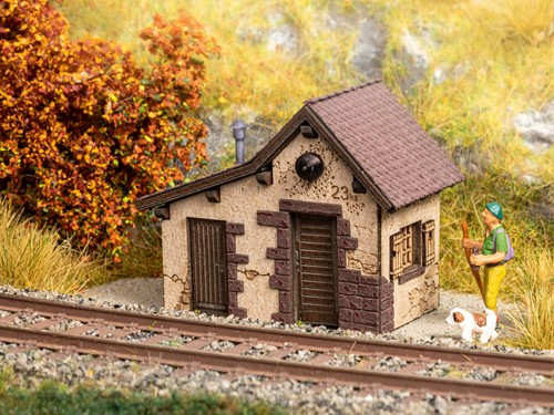 Noch 14309 H0 - Werk- kabelhuisje, Gotthardbahn