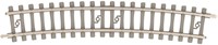 Minitrix 14517 N - Gebogen Rails met betonnen dwarsliggers 329,0 mm