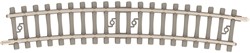 Minitrix 14517 N - Gebogen Rails met betonnen dwarsliggers 329,0 mm