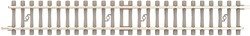 Minitrix 14593 N - Rechte Rails met betonnen dwarsliggers 108,4 mm