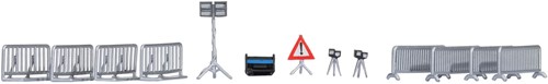 Noch 14821 H0 - Politie accessoires