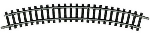 Minitrix 14922 N - Gebogen rail R2 30° 1stuks