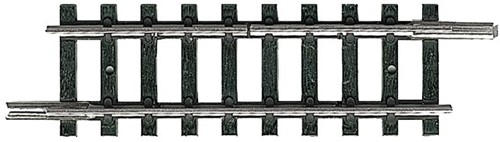Minitrix 14982 N - Onderbroken Rechte Rail 50 mm 1stuks