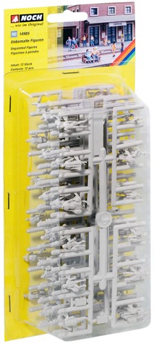 Noch 14985 H0 - Onbeschilderde figuren