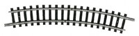 Minitrix 14986 N - Onderbroken Gebogen Rail R2 1stuks