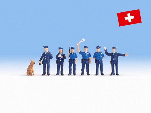 Noch 15075 H0 - Politiemannen Zwitserland