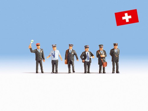 Noch 15266 H0 - Spoorwegmedewerker, Zwitsers