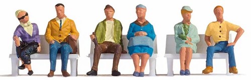 Noch 15532 H0 - Zittende figuren