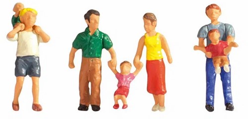 Noch 15592 H0 - Ouders met kinderen