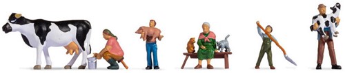 Noch 15609 H0 - Boeren familie