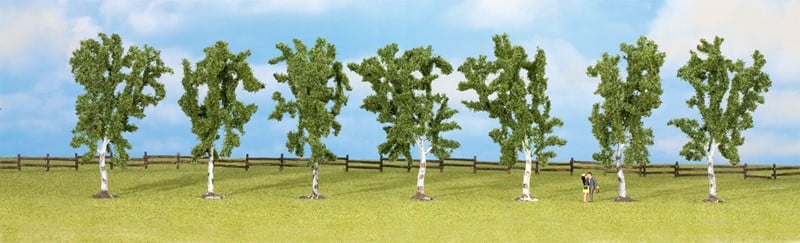 Vangen miniatuur bomen ook veel wind?