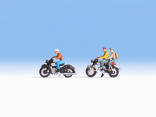 Noch 15904 H0 - Motorfiets + rijders